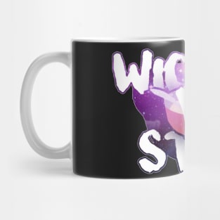 Classic Wicked Stew Logo Galaxy Mug